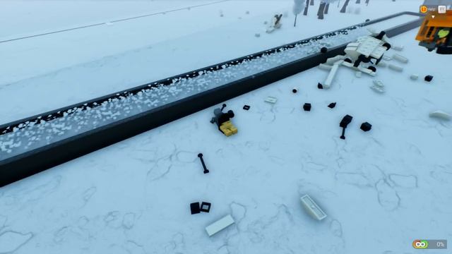 ЛЕГО ПОГОНЯ ЗА ВОЕННЫМИ СНЕГОХОДАМИ В BRICK RIGS! САМАЯ СМЕШНАЯ ЛЕГО ПОГОНЯ В БРИК РИГС смотреть онлайн