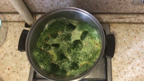 Палак панир (адаптированный рецепт )#индийскаяеда #палакпанир #готовимдома #просто #вкусно