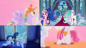 Princess Celestia Luna And Cadance React To The Moon Rises (Uberduck)