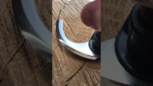 Заточил нож от блендера