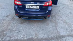Subaru Levorg
Доработка выпускной системы