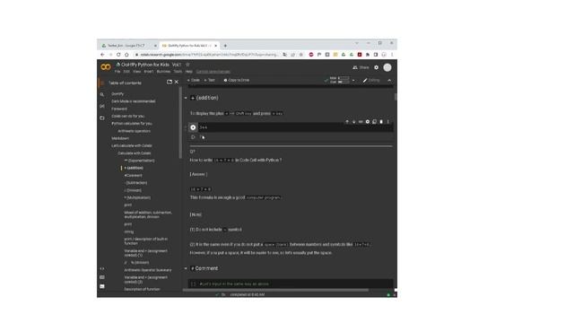 Fun Python with Google Colab for Kids OoH!Py