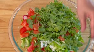 Radish Salad  Delicious Easy Healthy Booster of Vitamins  Салат с Редиской  Вкусно  Просто   Полезн