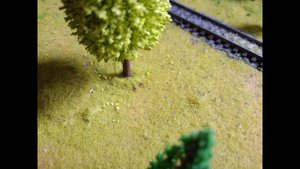 Трава в рулонах или флок, для макета ? Смотрим разницу.