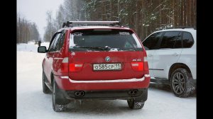 BMW X5 E53 -  дооснащение задними противотуманными огнями.