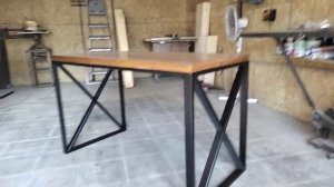 Стол в стиле лофт. Лофт стол для работы или кухни