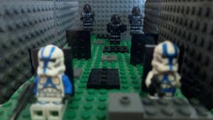 Клоны против Тёмных дроидов. Лего анимация #legostopmotion #звездныевойны #лего #starwars