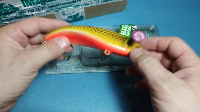 Видеообзор воблера Spigg Big 140F по заказу Fmagazin смотреть онлайн