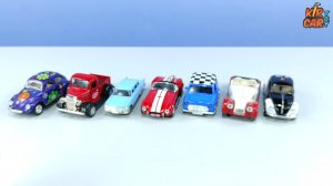 Игрушки машинки - модели старых машинок. Кир Кар Тойс