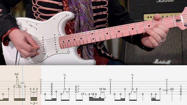 Jimi Hendrix - Voodoo Child (Slight Return) - Backing Track (No Guitar) - Guitar Tab смотреть онлайн