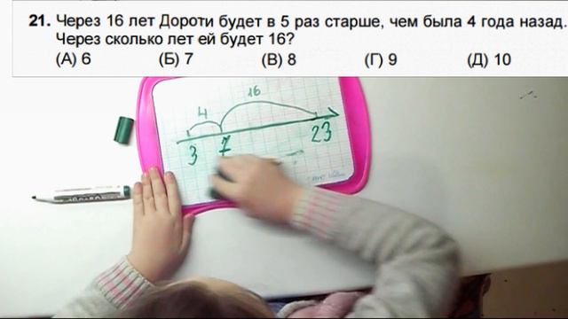 Математика с Аней  2 класс Кенгуру 2015 21