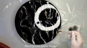 DIY?БРУТАЛЬНЫЕ ЧЕРНЫЕ ЧАСЫ своими руками из ЭПОКСИДНОЙ СМОЛЫ?