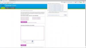 ткрыть много ссылок сразу  – открыть ссылки списком с URL Opener