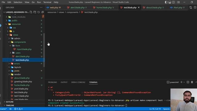 (137) Part-4 Components in Laravel | Laravel Beginners to Advance Course in Urdu
