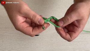 СВОБОДНАЯ ПЕТЛЯ или УЗЕЛ РАПАЛА. КАК правильно привязать блесну к леске.