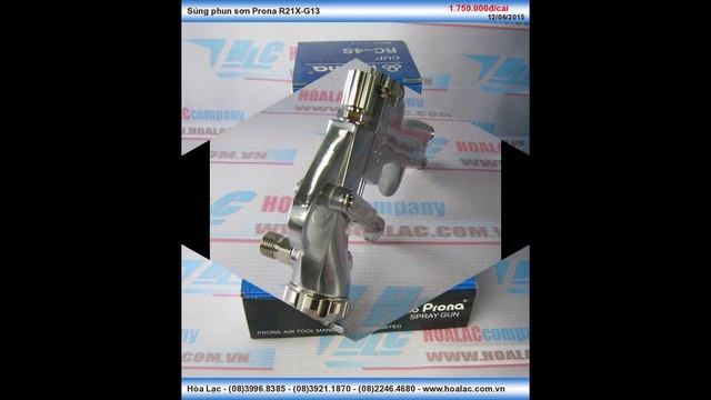 Dụng cụ phun sơn Prona R21X-G13 смотреть онлайн