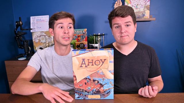 Ahoy | Everything You Need To Know in 30 Minutes! | Asymmetrical Seafaring & Smuggling Board Game! смотреть онлайн