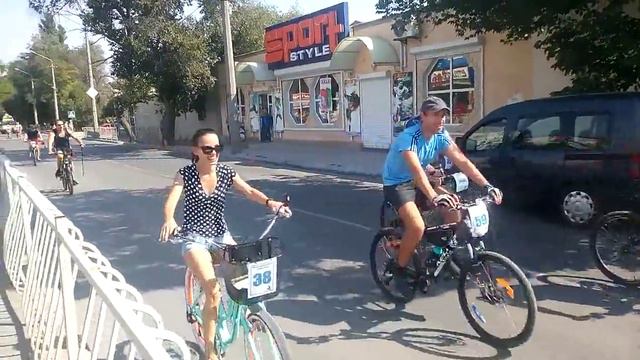 Вело пробег в Евпатории 5 сентября 2015г смотреть онлайн