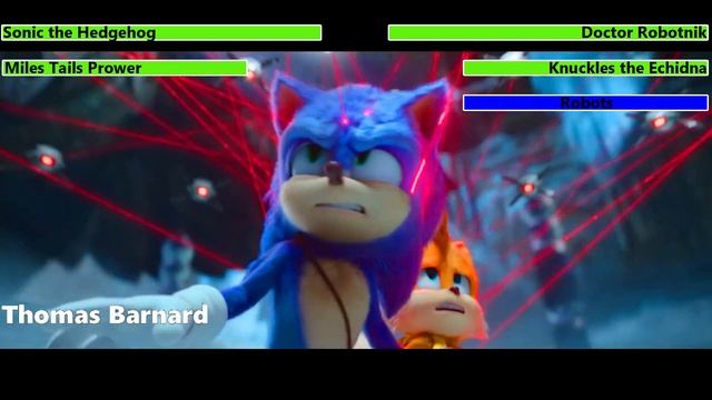 Sonic the Hedgehog 2 (2022) Trailer 2 with healthbars смотреть онлайн