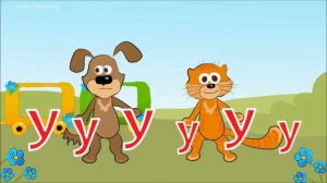 Учимся читать с Котом Кузей и Собачкой Барбосом-буква У. Катаемся на паровозике.