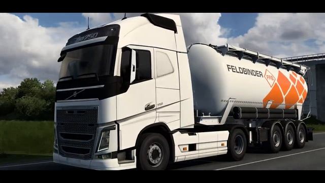 Euro Truck Simulator 2   Feldbinder Trailer Pack