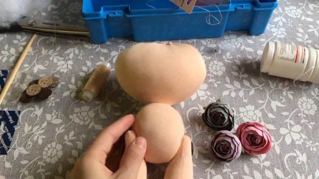 Интерьерная кукла /  Процесс создания Куколки