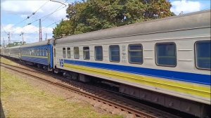 ЧС7-293/ЧС7...... проследовал ст.Синельниково с поездом Пшемысль-Запорожье.