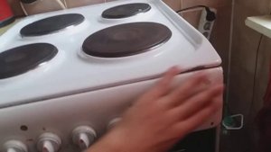 Разборка, как добраться до конфорок Indesit K 300 E.W/R