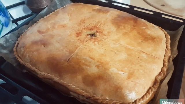 ?ПИРОГ за час С КАРТОФЕЛЕМ И МЯСОМ (фаршем)✔ Мой рецепт! Очень вкусный!?