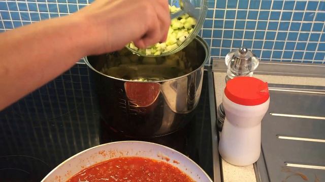 ✔ТОМАТНЫЙ СУП С КАБАЧКАМИ/Tomato soup with zucchini
