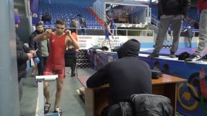 Взвешивание борцов до 57 кг, Дагестан 2023, до 21 года.