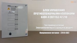 Блок управления клапанами БУОК-4 СВТ1163.42.210