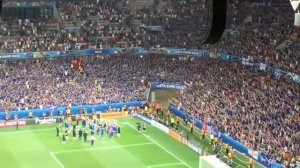 Евро благодарные болельщики сборной Исландии!