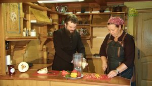 Кулинарное паломничество. Рецепт дынного гаспачо. Новоспасский ставропигиальный мужской монастырь