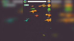 ЭВОЛЮЦИЯ СТРАШНЫХ ДИНОЗАВРОВ!  Dino Rampage T Rex Evolution