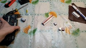 Как охладить транзисторы мосфет на материнской плате2.0, радиатор, термоскотч 3м, термоклей