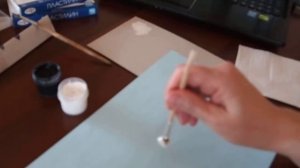 Видеоурок для второй младшей группы по теме "Домашние животные". Рисуем Котёнка методом тычка.