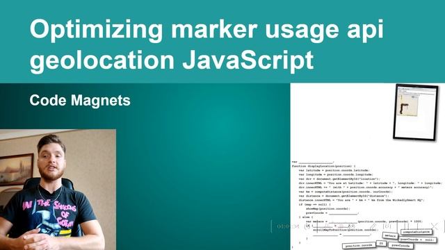 Optimizing marker usage api geolocation JavaScript