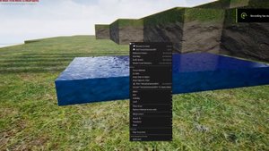 Unreal Engine: Minecraft - Making Water Test