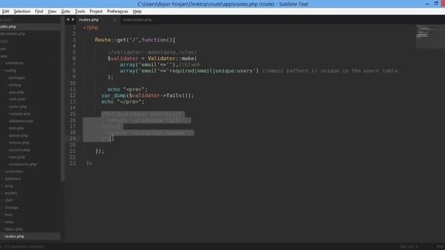 Laravel 4 validation email, unique filter nepal ♥ смотреть онлайн