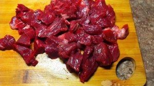 Жаркое из говядины с картошкой в казане