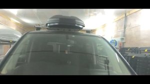 Очень вместительный багажник на Nissan Serena