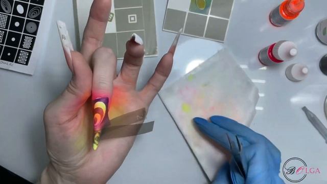 МК Аэрография на ногтях. Весь процесс от и до смотреть онлайн