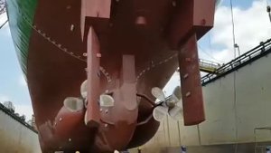 Испытания рулевого устройства судна