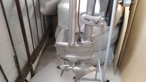 лодочный мотор ЛМ 1 работает