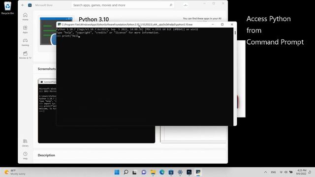 How to Install Python 3.10 on Windows 11 from Microsoft Store [2022]