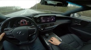 Lexus LS500h POV Test Drive