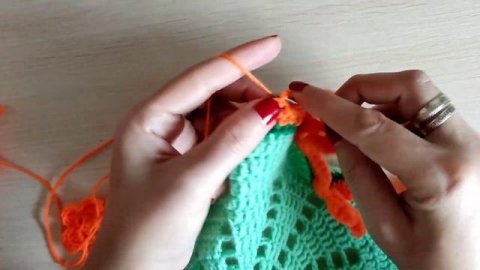 Салфетка "Евсения"/крючком/