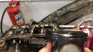 Прогорел поршень LC 200 двигатель 1UR