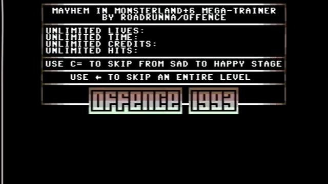 SD2IEC + JiffyDos - Mayhem in Monsterland смотреть онлайн